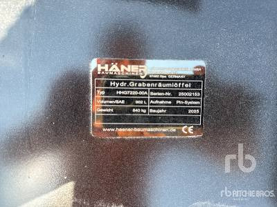 HAENER HHG7220-00A 2150 mm Hydraulic Tilting Tilt ... - Ekskavatoriaus kaušas: foto 5 HAENER HHG7220-00A 2150 mm Hydraulic Tilting Tilt ... - Ekskavatoriaus kaušas: foto 5