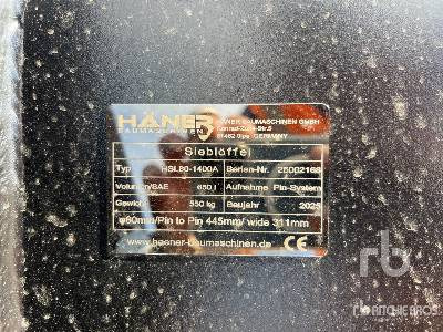 HAENER HSL80-1400A 1330 mm Skeleton Sorting (Unused) - Ekskavatoriaus kaušas: foto 5 HAENER HSL80-1400A 1330 mm Skeleton Sorting (Unused) - Ekskavatoriaus kaušas: foto 5