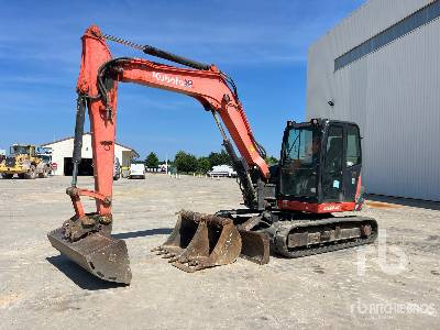 KUBOTA KX80-4 Pelle Sur Chenilles - Vikšrinis ekskavatorius: foto 1 KUBOTA KX80-4 Pelle Sur Chenilles - Vikšrinis ekskavatorius: foto 1