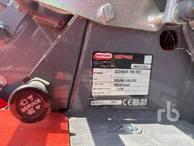 MASCHIO GASPARDO EXT266HTC Presse A Balle Ronde 1 Essieu ( ... - Ruloninis presas: foto 5 MASCHIO GASPARDO EXT266HTC Presse A Balle Ronde 1 Essieu ( ... - Ruloninis presas: foto 5