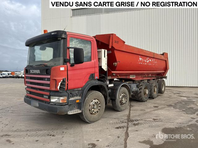 Scania 114C 380 Tri/A Dump Truck - Savivartis sunkvežimis: foto 1 Scania 114C 380 Tri/A Dump Truck - Savivartis sunkvežimis: foto 1