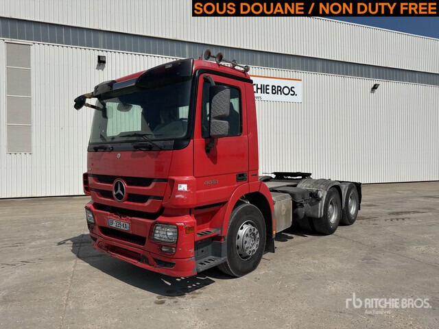 2010 Mercedes-Benz Actros 3351 V8 6x4 Tracteur Routier T/A Day Cab Truck Tractor - Vilkikas: foto 2 2010 Mercedes-Benz Actros 3351 V8 6x4 Tracteur Routier T/A Day Cab Truck Tractor - Vilkikas: foto 2