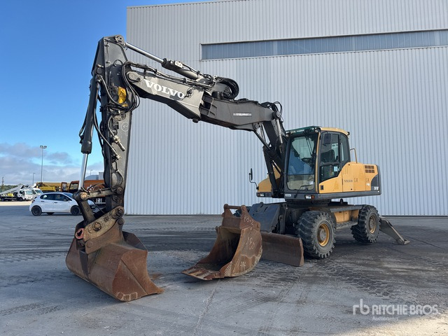 Volvo EW180 Pelle hydraulique sur roues - Ratinis ekskavatorius: foto 1 Volvo EW180 Pelle hydraulique sur roues - Ratinis ekskavatorius: foto 1