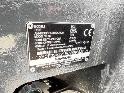 YANMAR SV22 (Unused) - Mini ekskavatorius: foto 5 YANMAR SV22 (Unused) - Mini ekskavatorius: foto 5