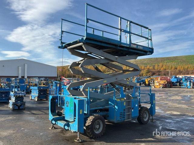 2007 Genie GS3384 4x4 Diesel Scissor Lift - Žirklinis keltuvas: foto 1 2007 Genie GS3384 4x4 Diesel Scissor Lift - Žirklinis keltuvas: foto 1