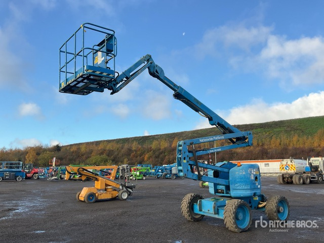 2012 Genie Z45/25J 4WD Diesel Articulating Boom Lift - Alkūninis keltuvas: foto 1 2012 Genie Z45/25J 4WD Diesel Articulating Boom Lift - Alkūninis keltuvas: foto 1