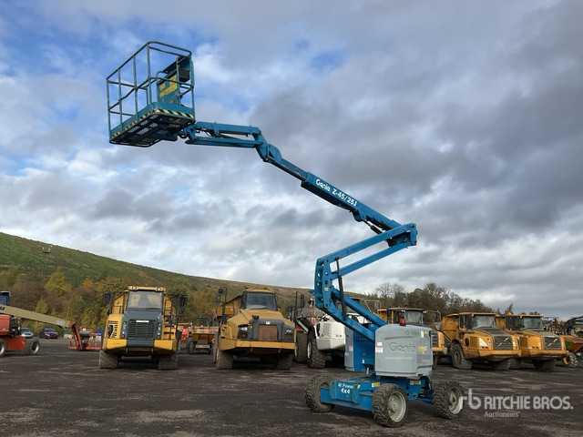 2014 Genie Z45/25 4WD Diesel Articulating Boom Lift - Alkūninis keltuvas: foto 2 2014 Genie Z45/25 4WD Diesel Articulating Boom Lift - Alkūninis keltuvas: foto 2