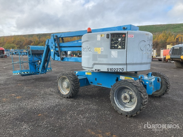 2014 Genie Z45/25 4WD Diesel Articulating Boom Lift - Alkūninis keltuvas: foto 4 2014 Genie Z45/25 4WD Diesel Articulating Boom Lift - Alkūninis keltuvas: foto 4