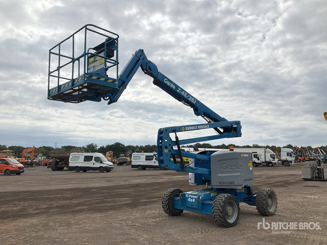 2014 Genie Z4525J 4WD Diesel Articulating Boom Lift - Alkūninis keltuvas: foto 2 2014 Genie Z4525J 4WD Diesel Articulating Boom Lift - Alkūninis keltuvas: foto 2