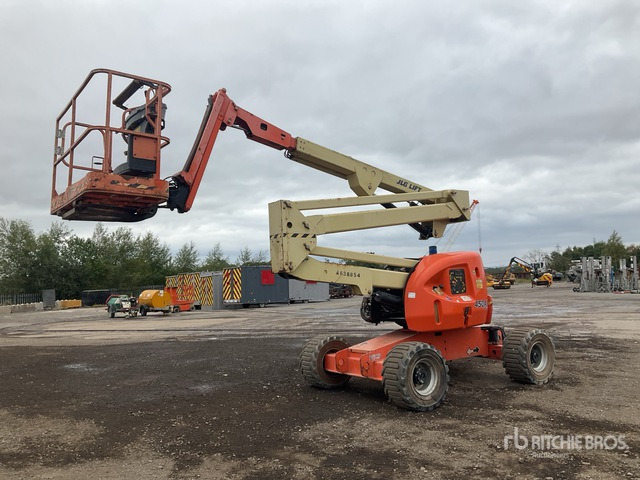 2014 JLG 450AJ 4WD Diesel Articulating Boom Lift - Alkūninis keltuvas: foto 1 2014 JLG 450AJ 4WD Diesel Articulating Boom Lift - Alkūninis keltuvas: foto 1