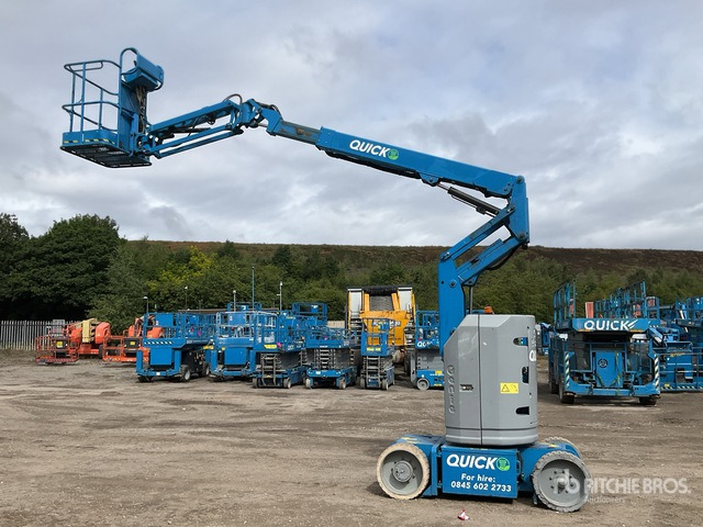2015 Genie Z30N 10m Narrow Electric Boom Articulating Boom Lift - Alkūninis keltuvas: foto 1 2015 Genie Z30N 10m Narrow Electric Boom Articulating Boom Lift - Alkūninis keltuvas: foto 1