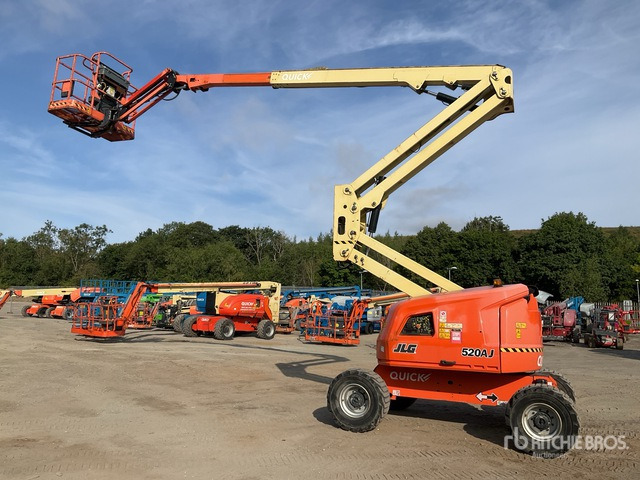 2015 JLG 520AJ 4WD Diesel Diesel Boom 17MTR artic Articulating Boom Lift - Alkūninis keltuvas: foto 1 2015 JLG 520AJ 4WD Diesel Diesel Boom 17MTR artic Articulating Boom Lift - Alkūninis keltuvas: foto 1