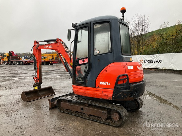 2015 Kubota KX61-3 - Mini ekskavatorius: foto 3 2015 Kubota KX61-3 - Mini ekskavatorius: foto 3