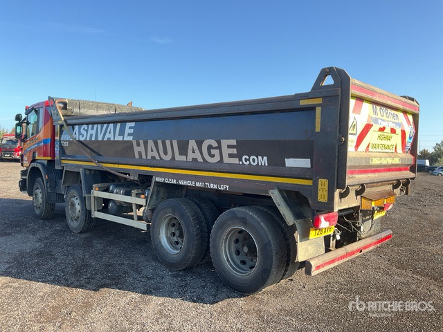 2016 Scania P410 8x4 Twin-Steer Tri/A Dump Truck - Savivartis sunkvežimis: foto 3 2016 Scania P410 8x4 Twin-Steer Tri/A Dump Truck - Savivartis sunkvežimis: foto 3