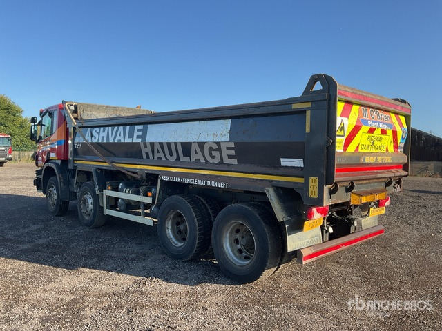 2016 Scania P410 8x4 Twin-Steer Tri/A Dump Truck - Savivartis sunkvežimis: foto 3 2016 Scania P410 8x4 Twin-Steer Tri/A Dump Truck - Savivartis sunkvežimis: foto 3