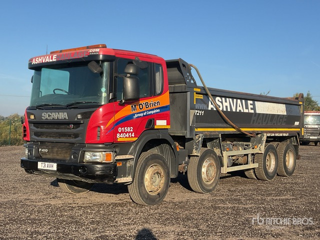 2016 Scania P410 8x4 Twin-Steer Tri/A Dump Truck - Savivartis sunkvežimis: foto 2 2016 Scania P410 8x4 Twin-Steer Tri/A Dump Truck - Savivartis sunkvežimis: foto 2