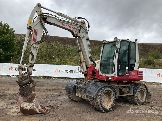 2016 Takeuchi TB295W Wheel Excavator - Ratinis ekskavatorius: foto 2 2016 Takeuchi TB295W Wheel Excavator - Ratinis ekskavatorius: foto 2