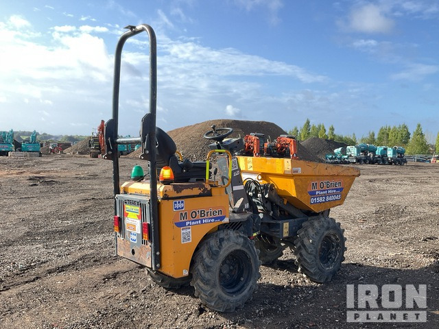 2016 Terex 1 ton 4x4 Hi-Tip Dumper - Savivartis: foto 4 2016 Terex 1 ton 4x4 Hi-Tip Dumper - Savivartis: foto 4