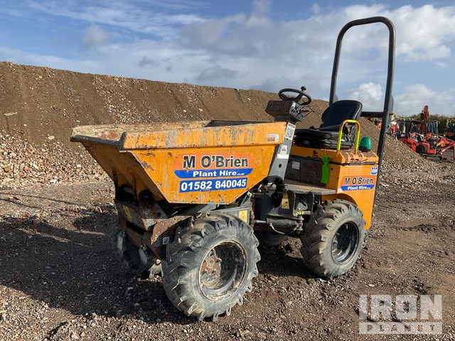 2016 Terex 1 ton 4x4 Hi-Tip Dumper - Savivartis: foto 3 2016 Terex 1 ton 4x4 Hi-Tip Dumper - Savivartis: foto 3