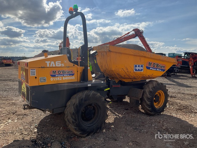 2016 Terex TA6S 6 ton 4x4 Swivel Dumper - Savivartis: foto 4 2016 Terex TA6S 6 ton 4x4 Swivel Dumper - Savivartis: foto 4