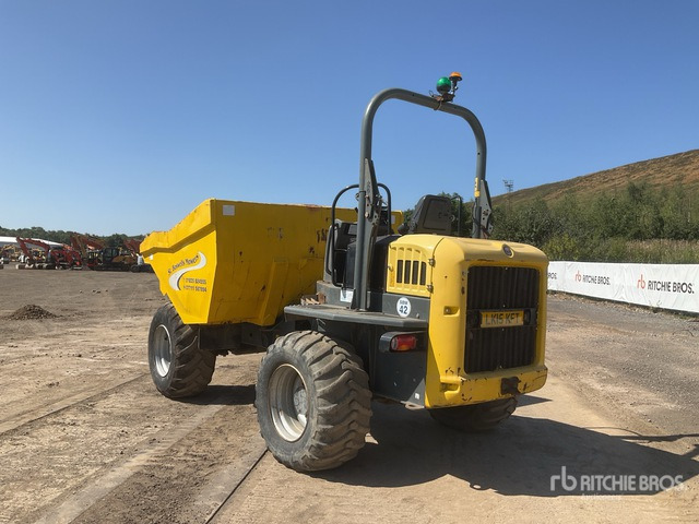2016 Wacker Neuson DW90 9 ton 4x4 Dumper - Savivartis: foto 3 2016 Wacker Neuson DW90 9 ton 4x4 Dumper - Savivartis: foto 3