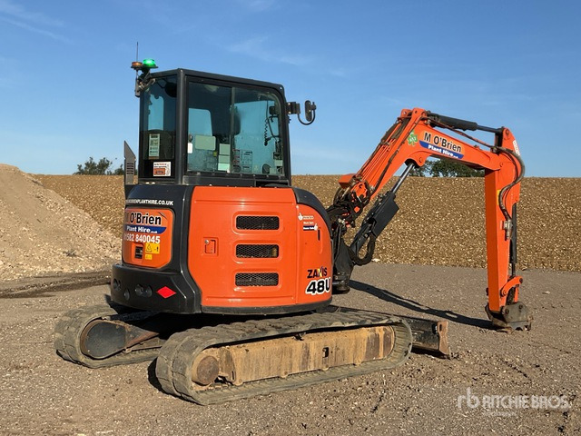 2018 Hitachi ZX48U-5A CLR Mini Excavator: <6.6t - Mini ekskavatorius: foto 3 2018 Hitachi ZX48U-5A CLR Mini Excavator: <6.6t - Mini ekskavatorius: foto 3