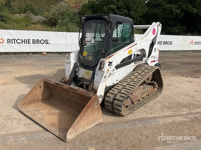 2019 Bobcat T870 Two-Speed High Flow Tracked Skid Steer Loader - Mini krautuvas: foto 1 2019 Bobcat T870 Two-Speed High Flow Tracked Skid Steer Loader - Mini krautuvas: foto 1