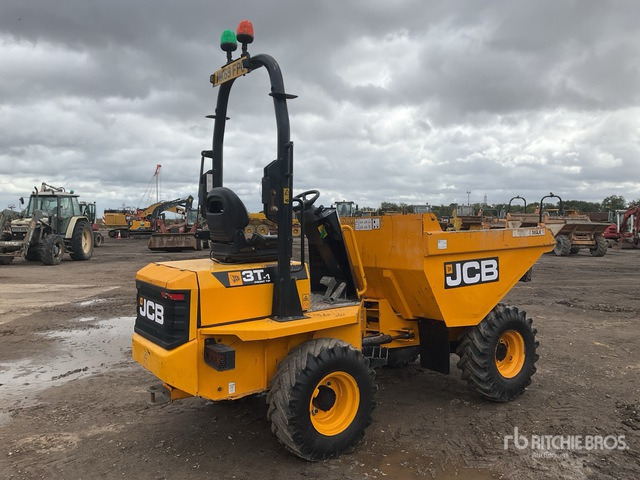 2019 JCB 3FTH 3 t 4x4 Dumper - Mini savivartis: foto 4 2019 JCB 3FTH 3 t 4x4 Dumper - Mini savivartis: foto 4