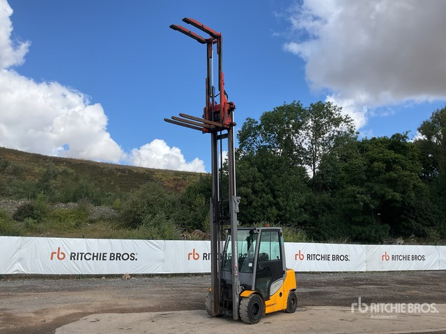 2019 Jungheinrich DFG 430S 3000 kg Full cab with Keg clamp ... Forklift - Šakinis krautuvas: foto 2 2019 Jungheinrich DFG 430S 3000 kg Full cab with Keg clamp ... Forklift - Šakinis krautuvas: foto 2