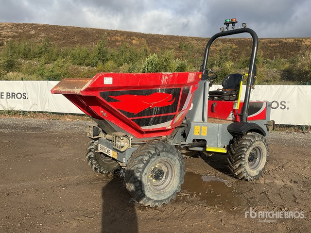 2019 Mecalac TA3sh 3 ton 4x4 Swivel Dumper - Mini savivartis: foto 1 2019 Mecalac TA3sh 3 ton 4x4 Swivel Dumper - Mini savivartis: foto 1