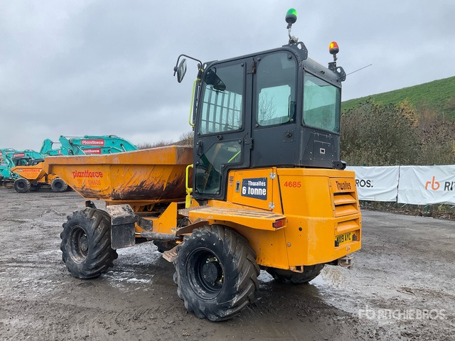 2019 Thwaites MACH2166 6 ton 4x4 Swivel Dumper - Savivartis: foto 2 2019 Thwaites MACH2166 6 ton 4x4 Swivel Dumper - Savivartis: foto 2