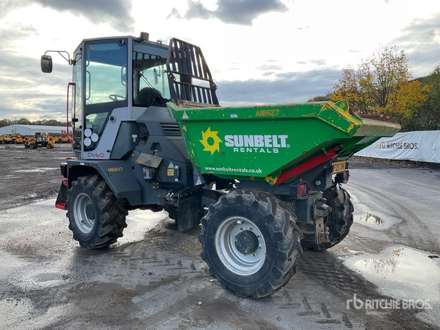 2020 Wacker Neuson DV60 6 ton 4x4 Swivel Dumper - Savivartis: foto 3 2020 Wacker Neuson DV60 6 ton 4x4 Swivel Dumper - Savivartis: foto 3