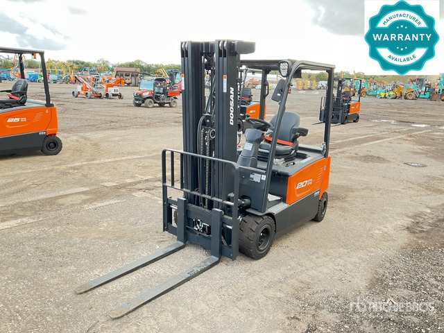 2023 Doosan B20X-7 PLUS 2000 kg (Unused) Electric Forklift - Elektrinis krautuvas: foto 1 2023 Doosan B20X-7 PLUS 2000 kg (Unused) Electric Forklift - Elektrinis krautuvas: foto 1