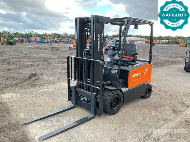 2023 Doosan B25X-7 PLUS 2500 kg (Unused) Electric Forklift - Elektrinis krautuvas: foto 1 2023 Doosan B25X-7 PLUS 2500 kg (Unused) Electric Forklift - Elektrinis krautuvas: foto 1