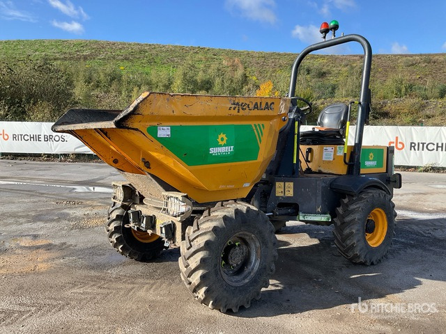 2018 Mecalac TA3s 3 ton 4x4 Swivel Dumper - Kita technika: foto 1 2018 Mecalac TA3s 3 ton 4x4 Swivel Dumper - Kita technika: foto 1