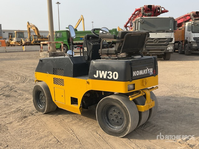 1996 Komatsu JW30-2 7 Wheel Pneumatic Roller - Pneumatinis volas: foto 4 1996 Komatsu JW30-2 7 Wheel Pneumatic Roller - Pneumatinis volas: foto 4