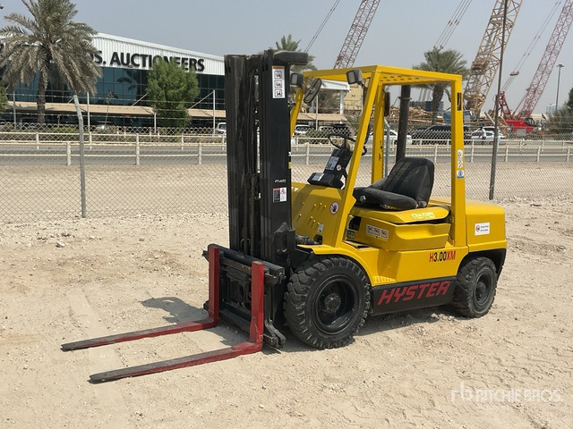 2002 Hyster H3.00XM 3 ton Forklift - Dyzelinis krautuvas: foto 1 2002 Hyster H3.00XM 3 ton Forklift - Dyzelinis krautuvas: foto 1