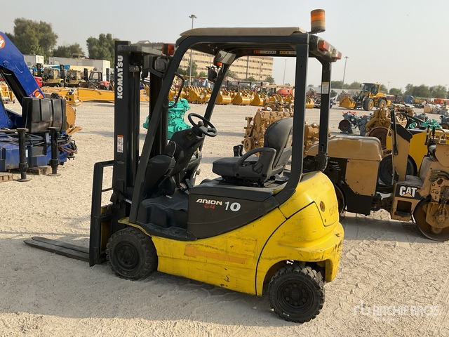 2007 Komatsu FB10-12 1 ton Electric Forklift - Elektrinis krautuvas: foto 3 2007 Komatsu FB10-12 1 ton Electric Forklift - Elektrinis krautuvas: foto 3