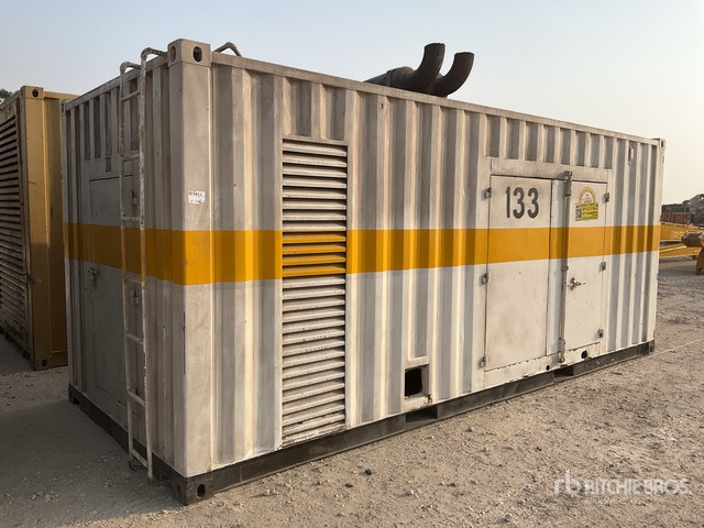 2012 Perkins 1000 kVA Containerized (Inoperable) Generator Set - Elektrinis generatorius: foto 3 2012 Perkins 1000 kVA Containerized (Inoperable) Generator Set - Elektrinis generatorius: foto 3