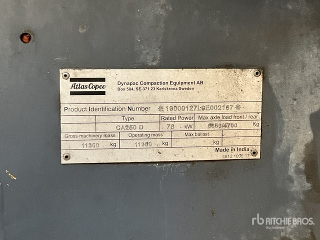 2014 Dynapac CA250D - Kompaktorius: foto 3 2014 Dynapac CA250D - Kompaktorius: foto 3