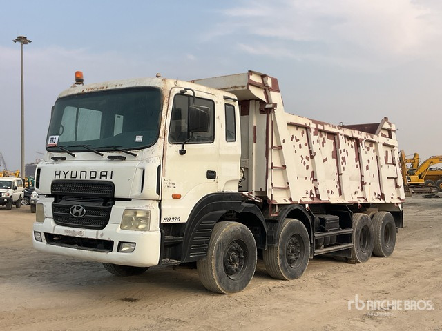 2014 Hyundai HD370 8x4 Twin-Steer Tri/A Dump Truck - Savivartis sunkvežimis: foto 1 2014 Hyundai HD370 8x4 Twin-Steer Tri/A Dump Truck - Savivartis sunkvežimis: foto 1