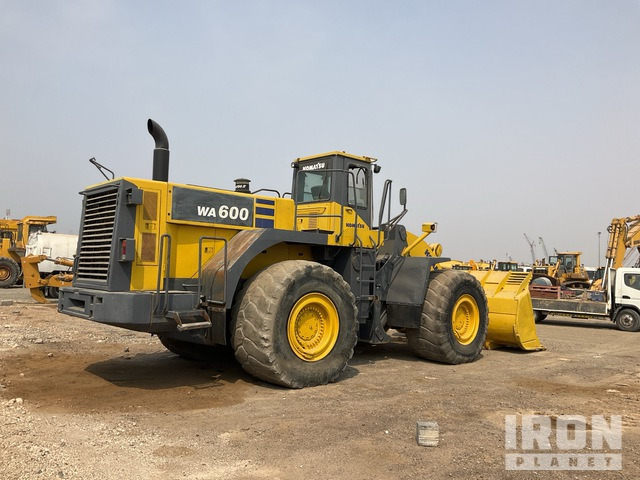 2016 Komatsu WA600-6 Wheel Loader - Ratinis krautuvas: foto 3 2016 Komatsu WA600-6 Wheel Loader - Ratinis krautuvas: foto 3