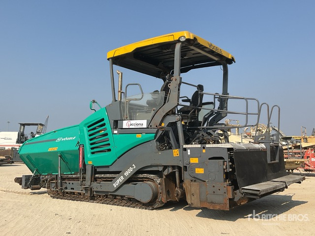2018 Vogele SUPER 1900-3 Track Asphalt Paver - Asfalto klotuvas: foto 2 2018 Vogele SUPER 1900-3 Track Asphalt Paver - Asfalto klotuvas: foto 2