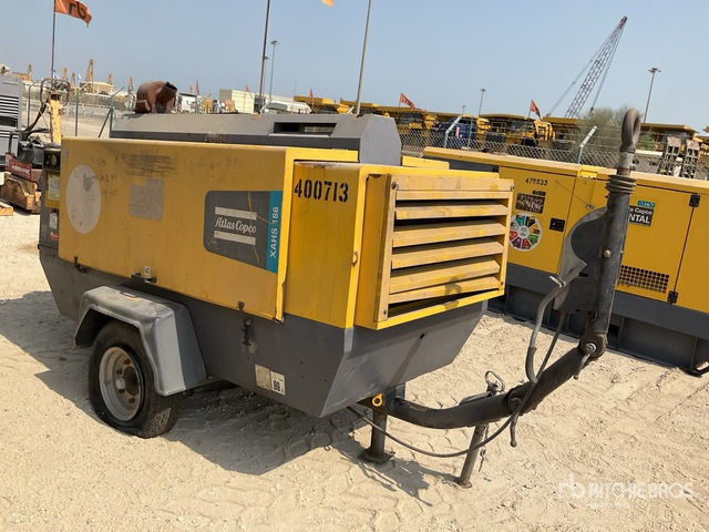 2019 Atlas Copco XAHS186 Mobile (Inoperable) Air Compressor - Oro kompresorius: foto 1 2019 Atlas Copco XAHS186 Mobile (Inoperable) Air Compressor - Oro kompresorius: foto 1