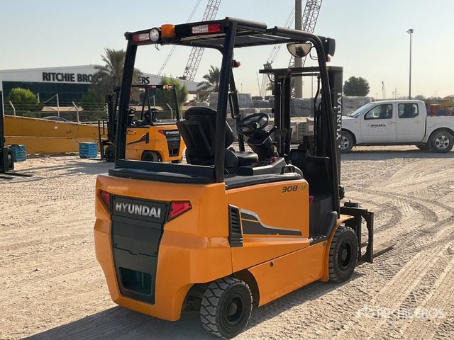 2019 Hyundai 30B-9 3 ton Electric Forklift - Elektrinis krautuvas: foto 3 2019 Hyundai 30B-9 3 ton Electric Forklift - Elektrinis krautuvas: foto 3