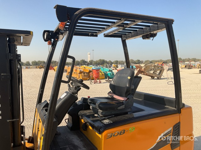 2019 Hyundai 30B-9 3 ton Electric Forklift - Elektrinis krautuvas: foto 5 2019 Hyundai 30B-9 3 ton Electric Forklift - Elektrinis krautuvas: foto 5