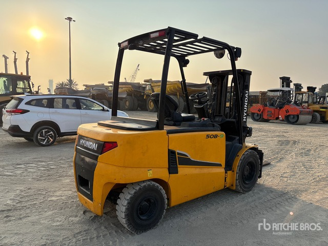 2019 Hyundai 50B-9 5 ton Electric Forklift - Elektrinis krautuvas: foto 3 2019 Hyundai 50B-9 5 ton Electric Forklift - Elektrinis krautuvas: foto 3