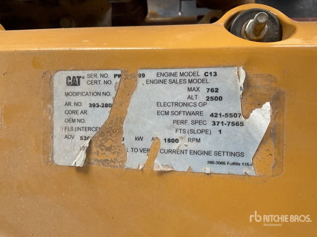 2020 Cat DE400SE0 437 kVA Skid-Mounted Generator Set - Elektrinis generatorius: foto 5 2020 Cat DE400SE0 437 kVA Skid-Mounted Generator Set - Elektrinis generatorius: foto 5