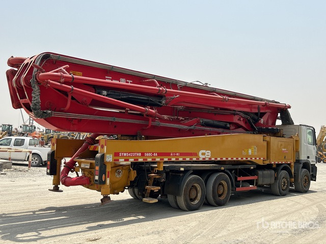 2020 Mercedes-Benz Actros 4141 2020 Sany SYM5449THBE 56 m on 8 ... Concrete Pump Truck - Žolės smulkintuvas/ Mulčeris: foto 4 2020 Mercedes-Benz Actros 4141 2020 Sany SYM5449THBE 56 m on 8 ... Concrete Pump Truck - Žolės smulkintuvas/ Mulčeris: foto 4