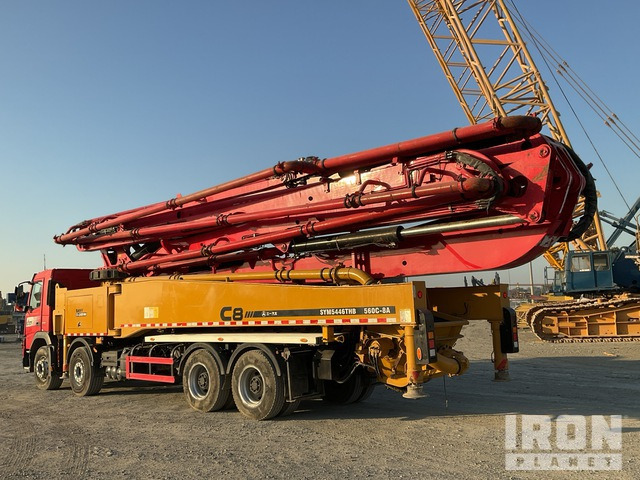 2020 Volvo FMX500 2020 Sany SYM5446THB 56 m on 8x ... Concrete Pump Truck - Žolės smulkintuvas/ Mulčeris: foto 4 2020 Volvo FMX500 2020 Sany SYM5446THB 56 m on 8x ... Concrete Pump Truck - Žolės smulkintuvas/ Mulčeris: foto 4